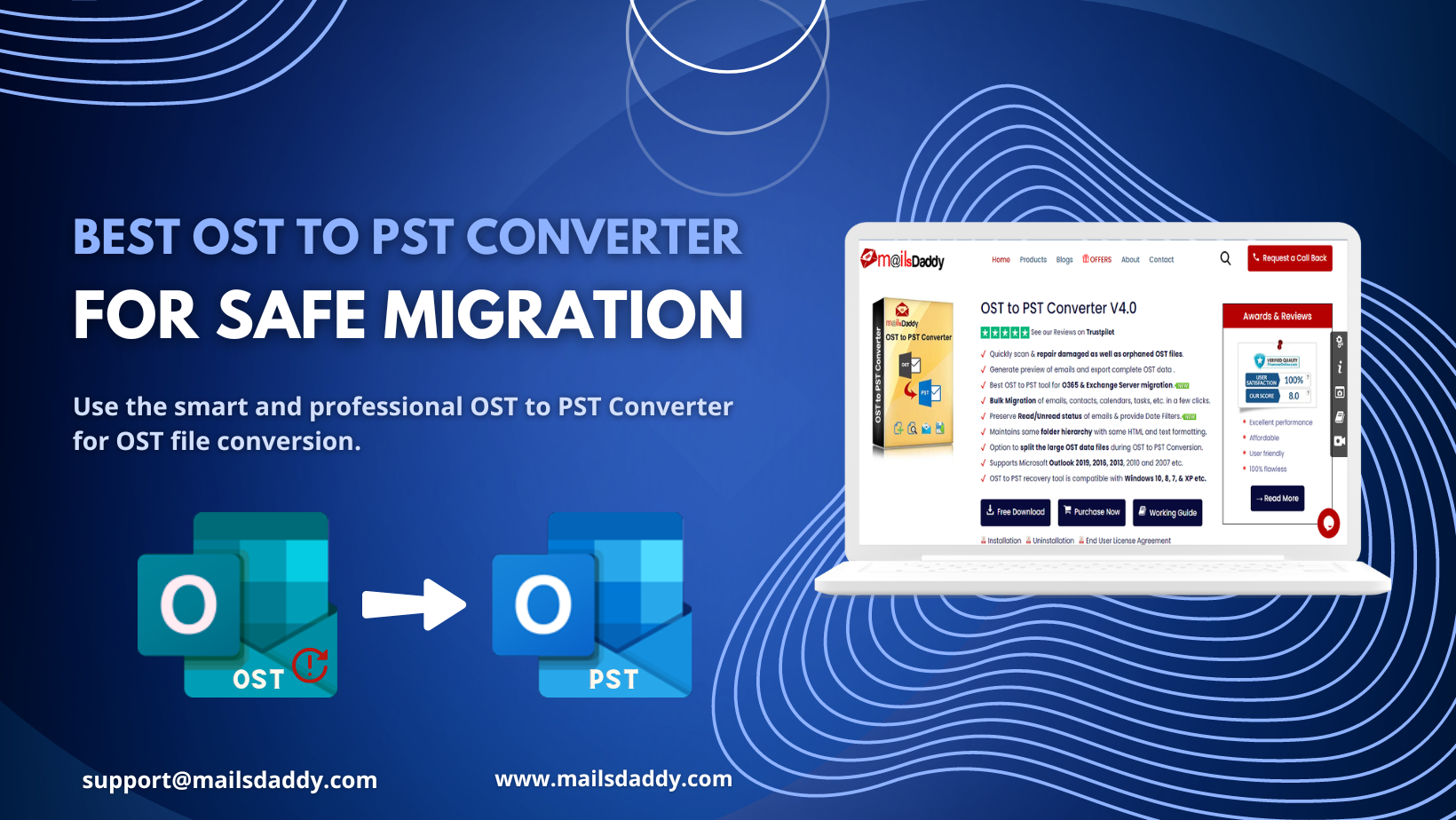 Best OST to PST Converter for Safe Migration - Iwises.com