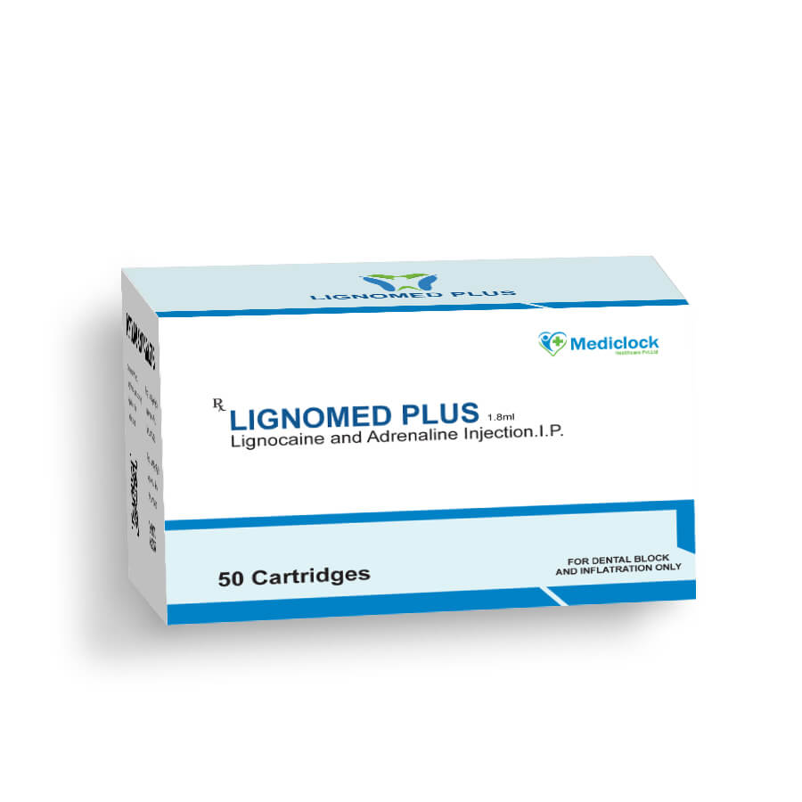 Lignocaine Hydrochloride and Epinephrine Injection - Mediclock Healthcare