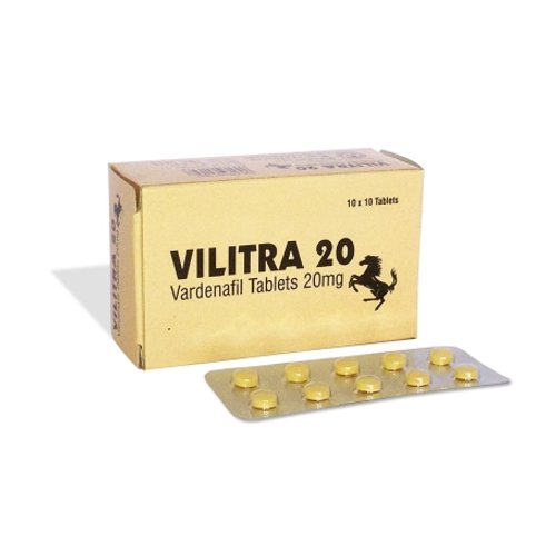 Vilitra (Vardenafil) Tablets | Vilitra Reviews, Price Online