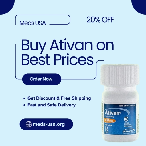 Buy Ativan 2mg Online Direct Delivery