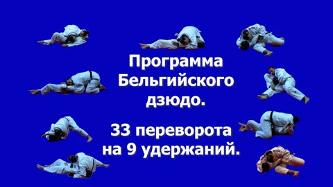 Программа Бельгийского дзюдо. 33 переворота на 9 удержаний. - смотреть видео онлайн на Wildberries Цифровой | 254549