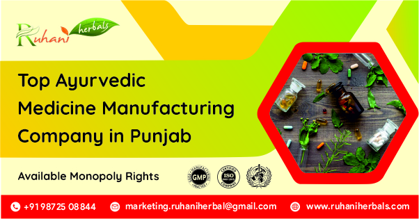 Top Third Party Manufacturing of Ayurvedic Products in Punjab