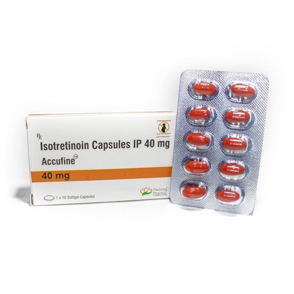 Accufine 40 mg | Effective Treatment for Severe Acne