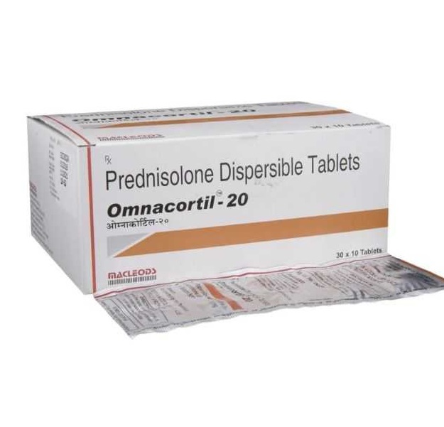 Omnacortil 20 mg Tablet | Inflammation and Allergy Relief