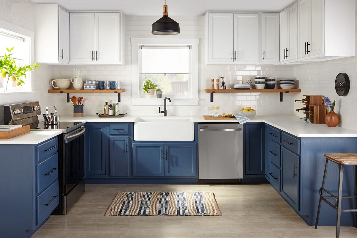 Transform Your Kitchen with Stylish Blue Kitchen Cabinets | by Whizwebdanishkhan | Jan, 2025 | Medium