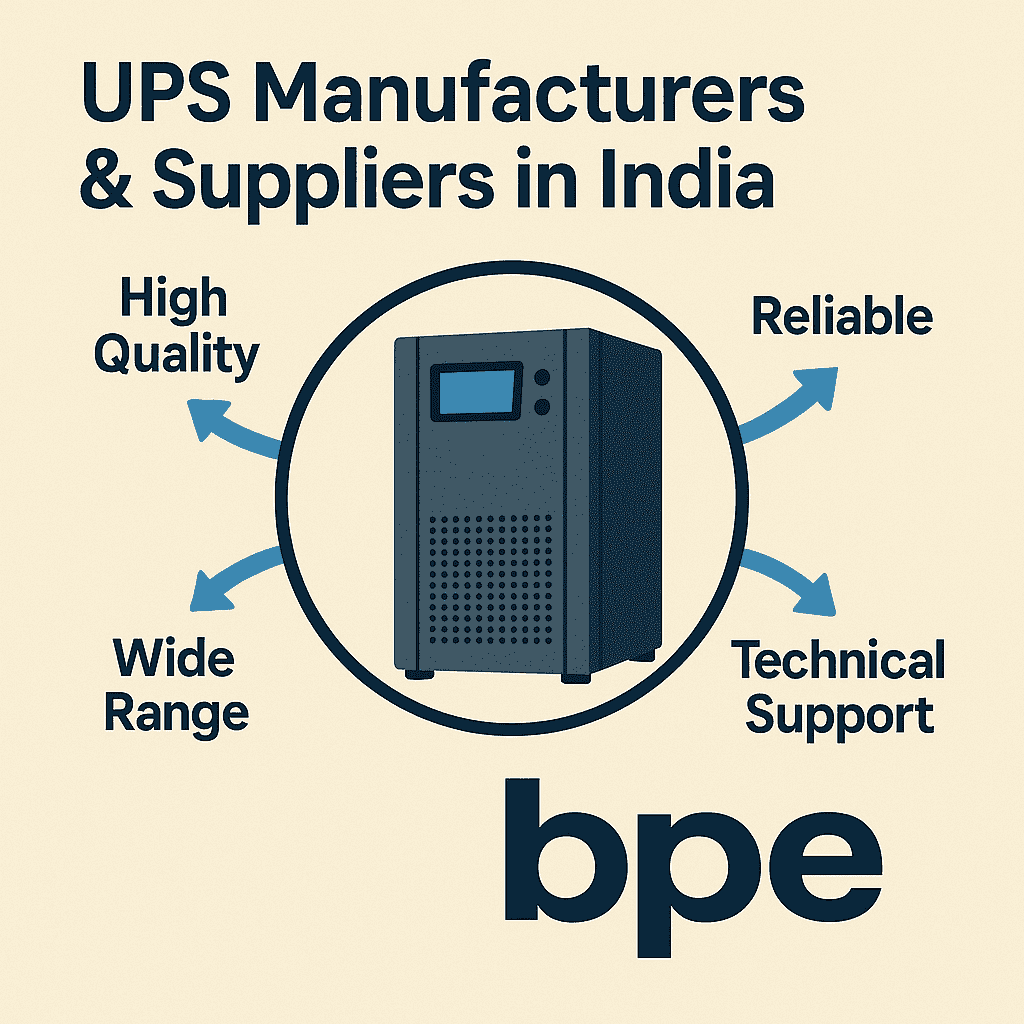 The Vital Role of BPE UPS in Critical Applications – BPE