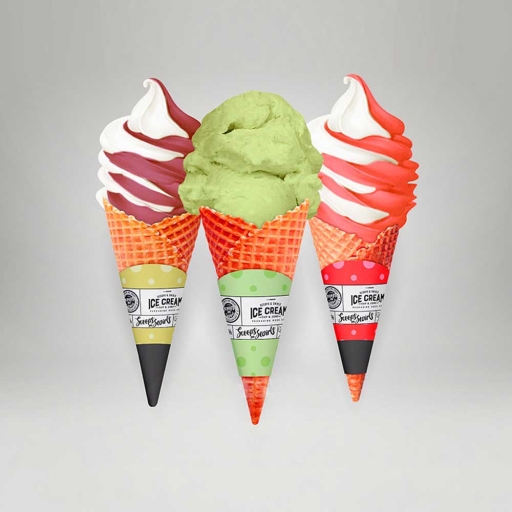 Ice Cream Cone Sleeves