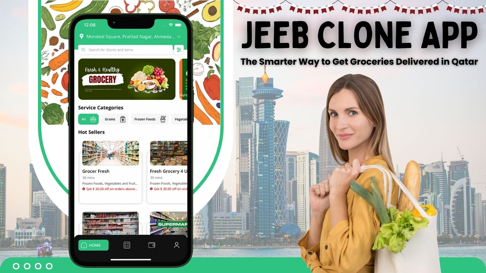 Create a Successful Grocery Delivery App for the Qatari Market