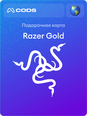 Подарочная карта Razer Gold 400 USD – купить цифровой код онлайн